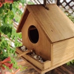 원목 나무 새 집 주택 앵무새 둥지 새집 하우스 마당 조류 베란다 참새 인테리어 : 텐다이렉트커머스