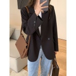 M1 가을 캐주얼 여성용 상의 코트 재킷 정장 작은 JEN3 : Market101