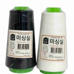 재봉기 고강력 폴리실 1800m 40수2합 산업재봉 원단수선실 가정용실 : 포아이드