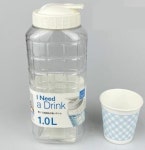 마켓다인67 물병 1L 플라스틱보틀 물통 자전거물병 : 마켓다인67