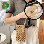 콤팩트 니트백 스마트폰 수납용 미니 크로스백 뜨개백 가방 네트백 패션 : 디마크몰