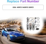 INGKAN 45RFE 545RFE 65RFE 변속기 마스터 리빌드 키트 필터... 07-19 크라이슬러 아스펜 06-17 닷지 램 1_Transmission Kit 1 : 거미스토어