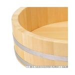 J-kitchens 밥대 스시통 치라시스시 등 목제 통 54×H14.5 cm 일본 제조 : Mori Trading