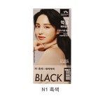 다나한 먹물 헤어 칼라 염색약 N1 흑색 : 파인웨이브25