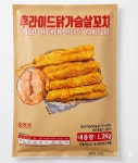 화영푸드 후라이드 닭꼬치 1.3kg pc방 휴게소 푸드트럭 분식 대용량 업소용 : connect market