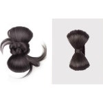 집게핀 벼머리 올림머리 로우번 업스타일 헤어피스 데일리 번가발 : 베스트21포엘