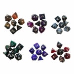 다면체 주사위 세트 DND TRPG 보드게임 MTG 아크릴 양면 게임용 : 인별그램