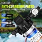 고급 RV 워터 펌프 12V 다이어프램 2088-554-144 /2088-403-144 담수 분당 3.5갤런 45psi 1/2 npt 연결 소음 없음 분리 가능한 필터 포함!... 