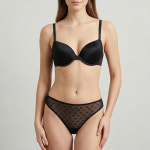 엠포리오아르마니언더웨어 올오버 로고 패턴 푸쉬업 A,B,C,D컵 브라 삼각팬티 세트 (0826185510-11527) : 롯데백화점-동탄점