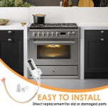 2026 New Upgraded NR038KX Gas Range Oven Igniter for Thor HRG3026 HRG3080U HRG3031U HRG3618U : 딜리플러스