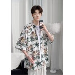 남사친 여름 해변 휴양지 데일리 반팔 남방 바캉스 셔츠 KWW 1005 : 해피-다올M