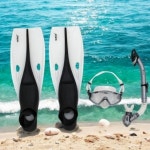 성인 스노클링 드라이 다이빙 마스크 물놀이 수영 장비 용품 : 굿철물 안전백화점