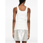 26SS 베르사체 민소매 티셔츠 80HAM619 J0198 039 WHITE : GUHADA