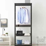 컴엔제이 시스템 행거 드레스룸 B 800 G5183 수납식행거 : 컴엔제이3