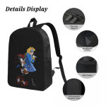수퍼 소닉 3 너클즈 테일즈 대 학생 직장인 백팩 크로스백 가방 굿즈 Shadow The Hedgehog 여자 친구 배낭 BookBag 학교 노트북 어깨 3ps... 