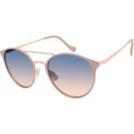 제시카 심슨 여성용 J6222 J5564 Retro Metal Round Sunglasses With Uv400 Protection. Glam Gifts for Her/ 56 Mm : 엠비컴퍼니