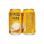 롯데칠성음료 롯데칠성 잔칫집 식혜 뚱캔 전통음료 340ml x 24개 : 고마이:플로
