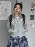 WHMZG1294F 스타필드 수원점 후아유 여성 Slim-fit Signature Hood Zip-up(F) : 스타필드 수원 후아유