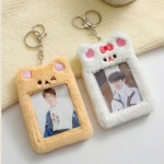 귀여운 캐릭터 털포카홀 드 열쇠고리 포토카드 더 호량이 토기 : powerseller777