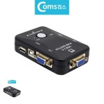 2대1 KVM USB 스위치 PC2대를 하나로 제어 분배기 : 팔도직송