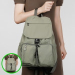 필성 데일리 후드 투포켓 여성 백팩 대 여성패션가방 : 구월오천상회