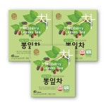 송원 우리차 건강차 뽕잎차 전통차 티백 홈카페 40T 3개  MNS : 루프티