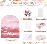 어버이날을 위한 기독교 선물용 247Pc 코케 기도 보드 키트 봉투 세트 성경 구절 인용문 거실 사무실용 DIY 벽 예술 용품(보드 제외) : 아르몽... 