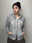 WHMZG1294F 스타필드 수원점 후아유 여성 Slim-fit Signature Hood Zip-up(F) : 스타필드 수원 후아유