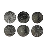 COINBOX동전노래연습장코인박스청소년오락실 | 오락실 코인 동전 모형 노래방 게임기 가챠 머신 뽑기 실버 왕관 2000개 리틀 비 : 바로겟트