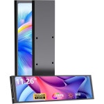 AISHICHEN 11.26인치 미니 모니터 FHD 1920x440 PC 케이스용 소형... 갖춘 LCD 화면 IPS 디스플레이 라즈베 11.26 Inch : 디케이아울렛