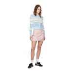 가니 핑크 클로케 미니 스커트 F9267 038 Bleached Mauve : 어도어럭스
