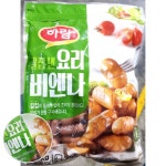 칼집낸 비엔나소시지 1kg 반찬용 줄줄이 소시지야채볶음용 : 와우초이스 스토어