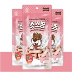 호두의가게 멍스켓 비스켓 연어 시금치 훈련간식 강아지쿠키 애완동물간식 : 호두의가게