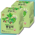 송원 우리차 뽕잎차 80T 40Tx2개 송원차 송원우리차 송원뽕잎차 뽕잎차 뽕잎티백 : 바이미스토어