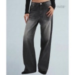 디앤에스알 DNSR WOMEN 시그니처 와이드 데님 팬츠 블랙 1206146 : 최고셋