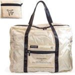 기내용 캐리어 가벼운 여행 달로 포장 가능 보스턴 가방 25리터 방수 접이식 휴대용 PB25-B 베이지 : 흔들리는 책갈피