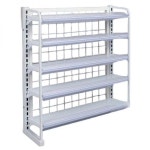 약국 매대 미니 스탠드 편의점 흰색 카운터 스넥 약국매대 A. 높이 65 길이 60 너비 18 5층 : 막스믹스