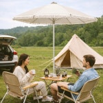 감성 파라솔 230 대형 야외파라솔 테라스 그늘막 캠핑파라솔 : 가가박스