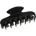 11706030 발레타 헤어클립 고베 반텐 VINGTAINE 거북이껍질 풍 클립 L 심플 오피스 헤어액세서리 H7074-BK- 블랙 : 오팔벨리트