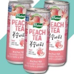 복숭아 아이스티 캔 복숭아 240ml 복숭아아이스티 복숭아맛음료 캔복숭아티 : 바이미스토어