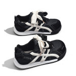 라 샤펠 내마모성, 지지력, 가벼움 로우탑 캐주얼화 여성 피치 블랙 화이트, 34 : POIZON공식온라인스토어