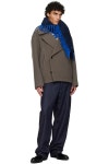 [버버리]Blue Alpaca Wool Blend Happy Scarf 261376M150020 : 스포트렌드