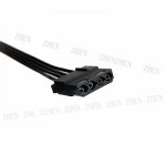 Y DC 12V몰렉스 4핀 전원 공급 케이블 하드 드라이브 코드 18AWG 45cm : 인더모션상사