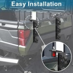 DSISIMO 듀얼 툴 후크 마운트 홀더 UTV 폴라리스 레인저 1000 x 900 800 700 500 570 일반 1-7/16인치 홀 카고 베드 삽 농장 사냥 도구... 