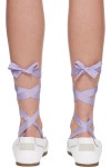 [모스키노]White Suede Mirror Effect Ballerina Flats 261720F118004 : 스포트렌드