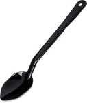 칼라일 푸드서비스 제품 442003 플라스틱 서빙 스푼 14 검은색(12팩) : 레브리q