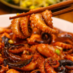 바른씨 쭈꾸미볶음 500g 낙지볶음 양념 쭈꾸미 캠핑 음식 밀키트 : 바른씨