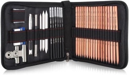 UOHLCX HBJWOV 35피스/학생 드로잉 스케치 연필 세트 초급 학생 아트 용품 : 스토어스냅