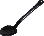 칼라일 푸드서비스 제품 442003 플라스틱 서빙 스푼 14 검은색(12팩) : 레브리q