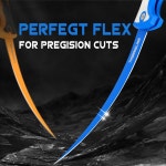 Thornsline 접이식 필레/낚시/캠핑/사냥 나이프 울트라 샤프 G4116 독일 스테인리스 블레이드 미끄럼 방지 손잡이 7 1⁄2 인치... 